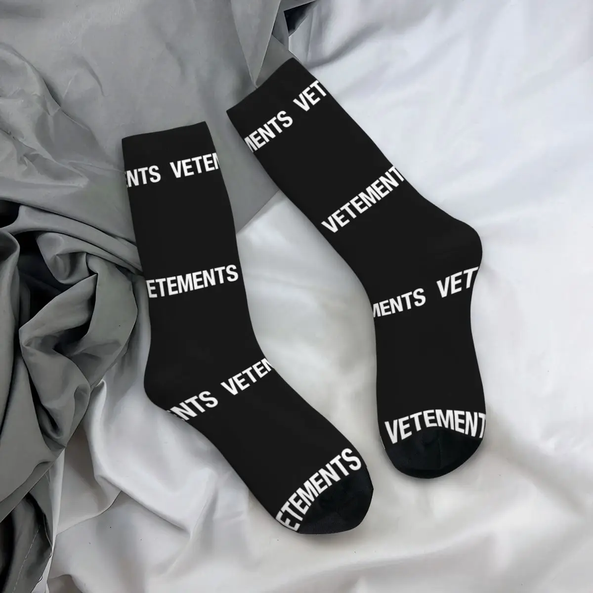 

Tide Brand VETE Socks Logo Fashion Stockings Winter Anti Bacterial Ladies Socks Comfortable Graphic Running Sports Socks