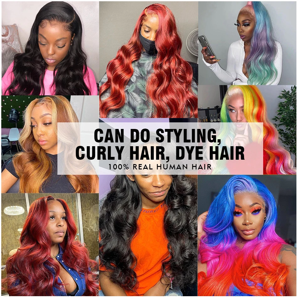 Body Wave Lace Front Wig Full Lace Human Hair Wigs For Black Women 34 Inch 13x4 13x6 Hd Lace Frontal Wig Deep Wave Frontal Wig 5