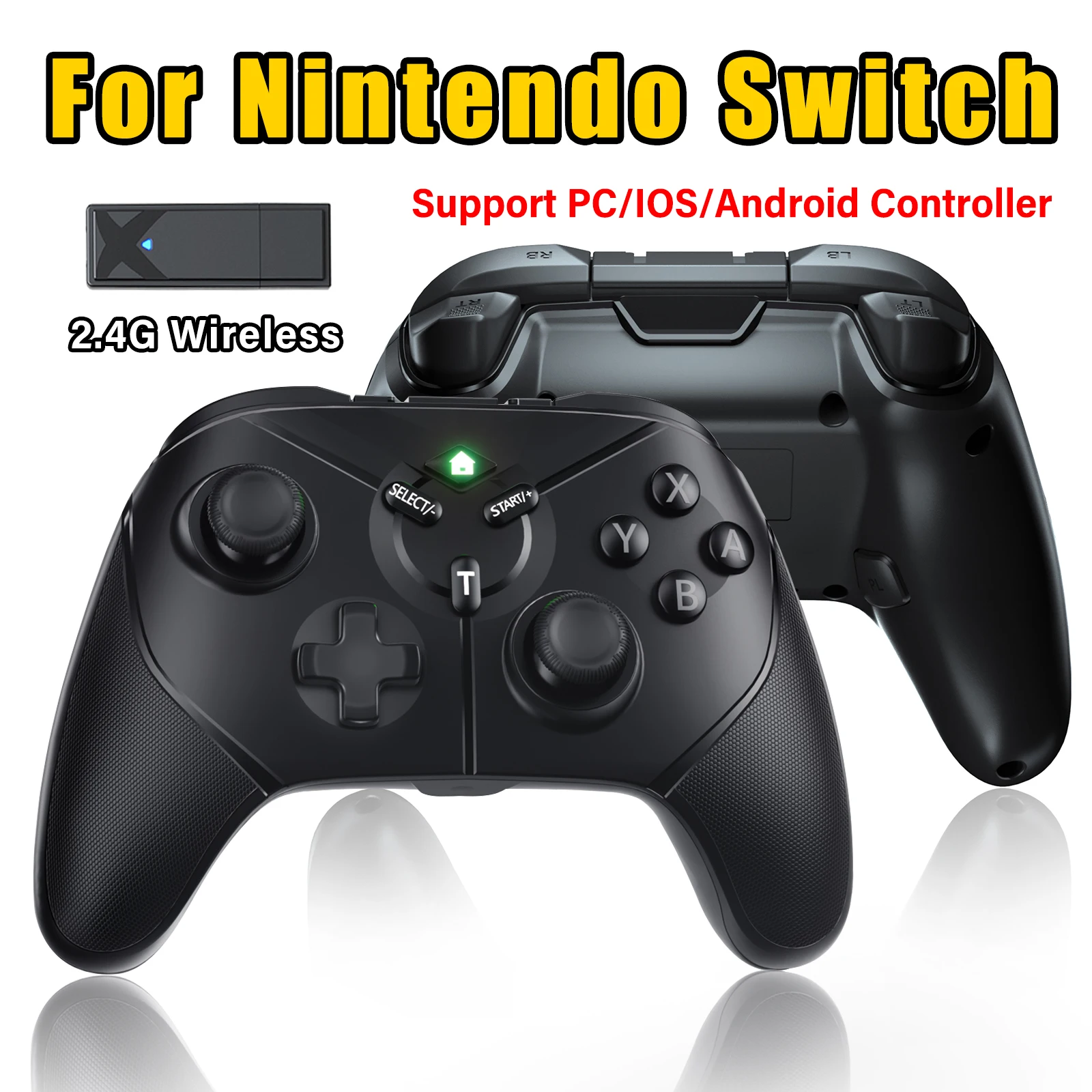 Game Controller Gamepad Android Pc 2.4g Wireless Android Gamepad