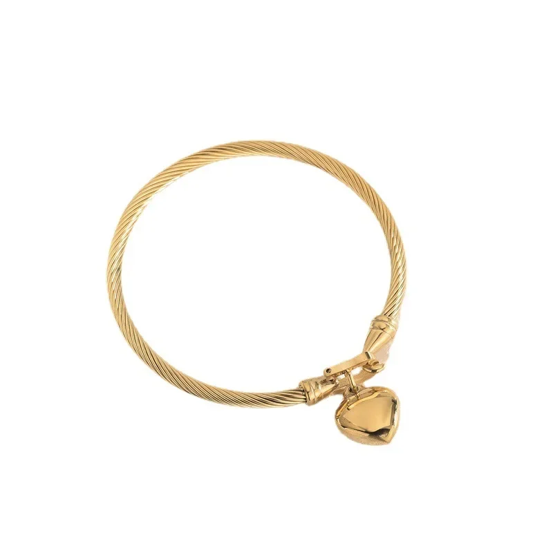 18k Gold Plated Titanium Steel Bracelets