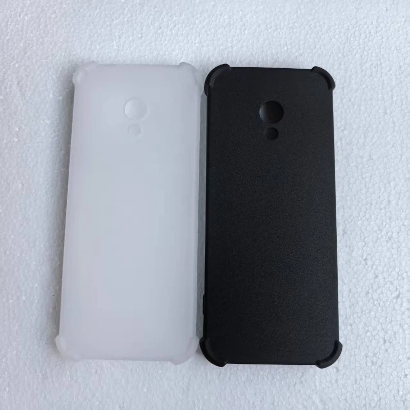Shockproof Airbag Case with Air Cushion Matte Back Cover - Soft TPU Shell