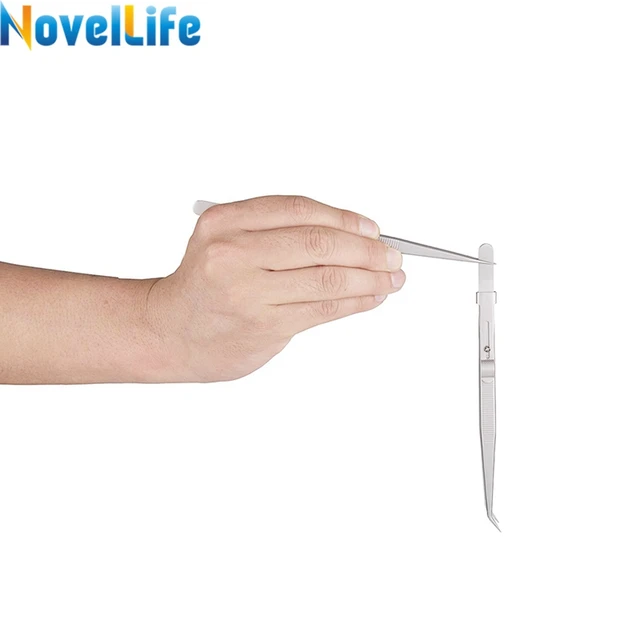 Pinzette Professionali Per Saldatura E Gioielli - 2 Pezzi In Acciaio Inox - Foto 11