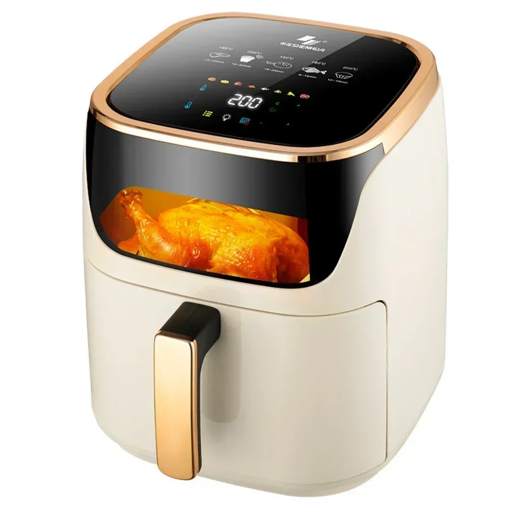 Smart household air fryer. Large capacity. Multifunctional. Oil-free and smokeless. Functions as electric oven. 5