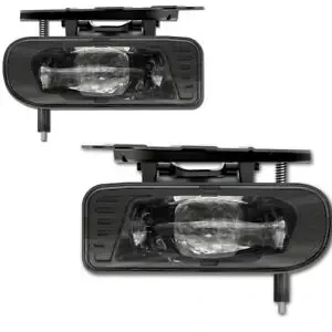 LED Fog Lights Assembly Replacement for [2002 2003 2004 2005 2006] Cadillac  Escalade/ Escalade EXT/ Escalade ESV Driving Fog Lamps (Clear Lens)