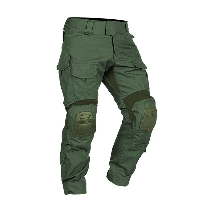 Tactical Pants Men Tactical Trousers CP Camouflage Cargo Knee Pads Pants Work Clothing Combat Uniform Shirts