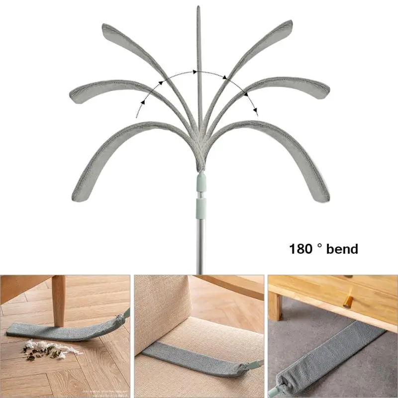 Telescopic Dust Brush Long Handle Gap Dust Cleaner Bedside Sofa Retractable Gap Cleaning Brushes Household Cleaning Tools telescopic duster brush retractable duster telescopic dust brush telescopic dust remover