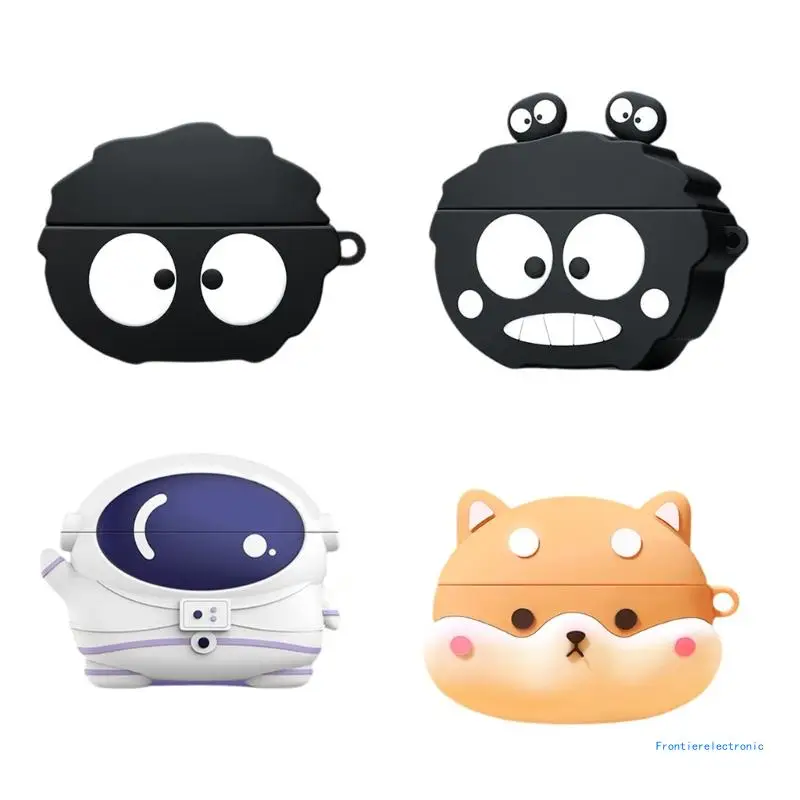 

Soft Silicone Case Protective Cover for 2 Bluetooth-compatible Earphone Housing DropShipping