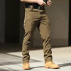 2024 New Mens Tactical Pants Multiple Pocket Elasticity Military Urban Commuter Tacitcal Trousers Men Slim Fat Cargo Pant 5XL 3
