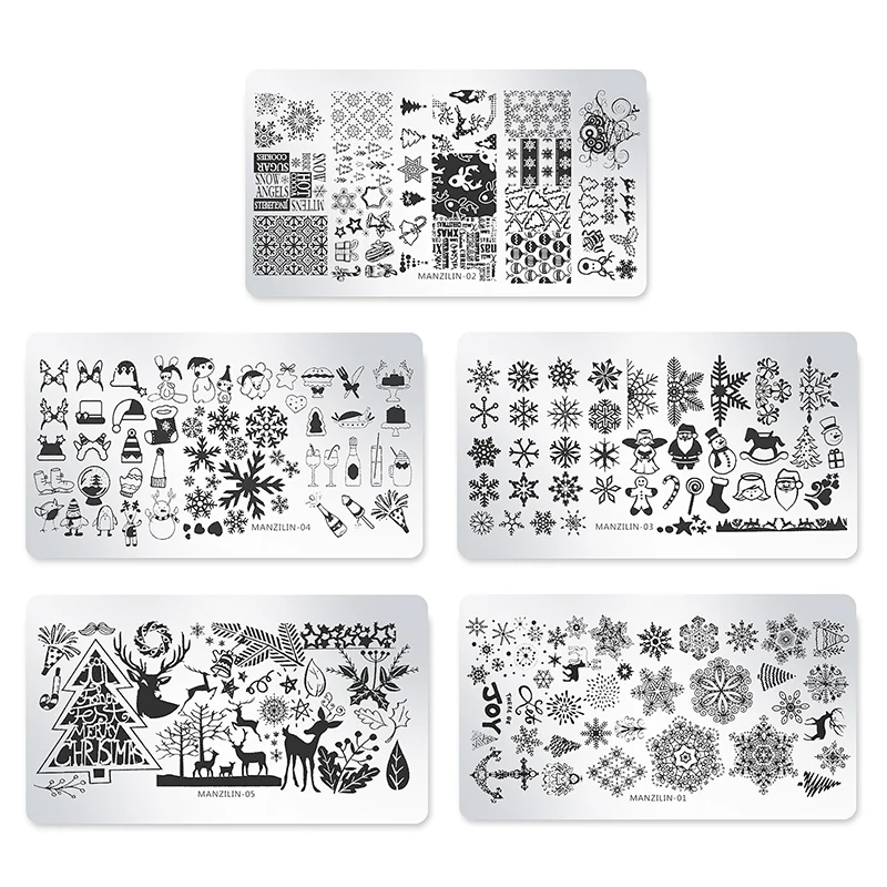

BeautyBigBang Stamping Plates 6*12cm Dinosaur Park Lover Star City House Pattern Nail Art Stamping Plate Printing Image XL-082