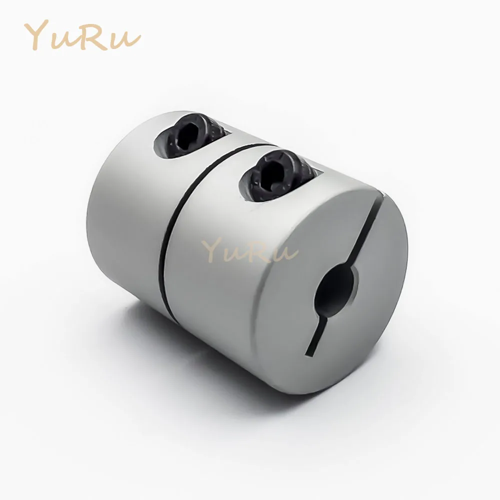 Rigid Shaft Coupler 1PCS D16L16 SB Series Rigid Clamp Coupling D16L16 Bore 2/3/3.17/4/5/6/6.35/8mm Aluminium Drive Shaft CNC Jaw Shaft Motor Coupler