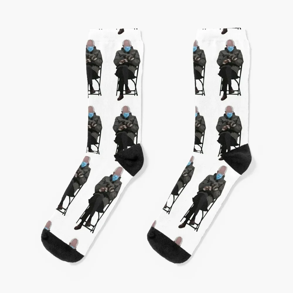 Bernie Sanders | Inauguration Fashion Mittens Socks anime ankle Men's Socks Luxury Women's kitten mittens socks moving stockings anime socks women men s