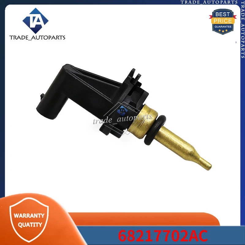 

For CHRYSLER VOYAGER DODGE DURANGO RAM 1500 JEEP GLADIATOR GRAND CHEROKEE WRANGLER Engine Coolant Temperature Sensor 68217702AC