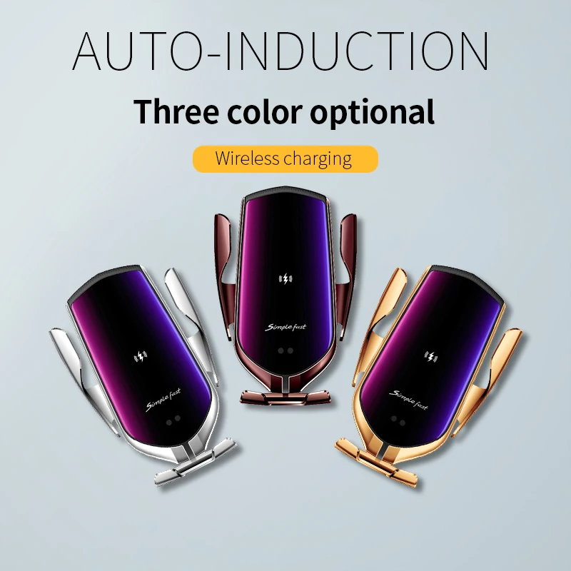 Eonline 3D vehicle-mounted mobile phone wireless charging bracket Infraredmagnetic absorption universal all mobile phone