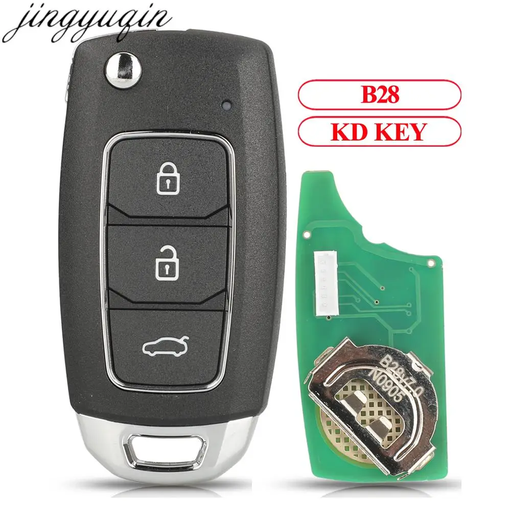 

Jingyuqin B28 KEYDIY B Series для KD900/URG200/KD MINI/KD-X2 Master универсальный пульт дистанционного управления с 3 кнопками