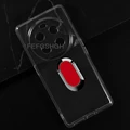 Clear Tpu A Red