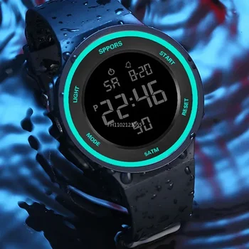 Waterproof LED Watches for Men Sports 1