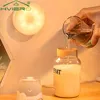 Wireless Round Night Light Motion Sensor USB Charging Led Wall Lamp for Bedroom Decoration Staircase Cabinet Wardrobe Lighting 6