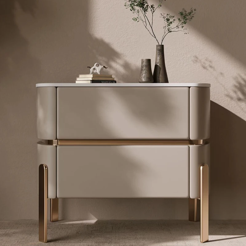 침대 책상 나무 커피 테이블 머리판 침대 옆 방 캐비닛, 좁은 야간 스탠드 테이블 방 서랍, 독특한 측면