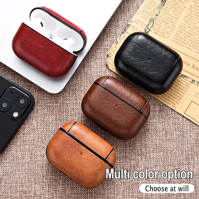 TANGABA for AirPods Pro 2nd Generation Case(2022), Full-Body Protective  Leather Airpods Pro 2 Protective Cover Case with Keychain for AirPods Pro