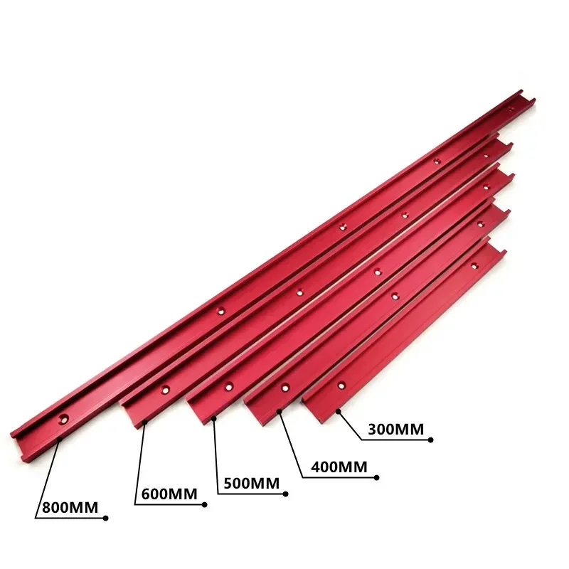 30 Type T-Slot Miter Track Jig Fixture Slot Connector Aluminum Alloy Woodworking Chute Rail 300-800MM DIY Tools woodworking tools woodworking tool miter track jig