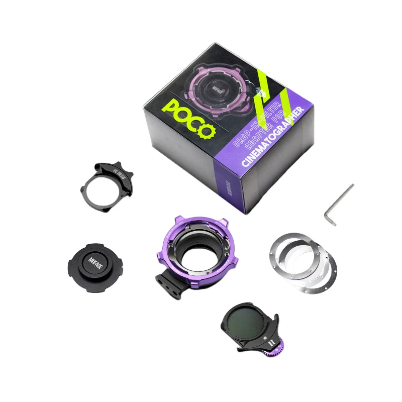 MOFAGE POCO PL-E/RF/L/Z POCO Drop-in Filter Camera Adapter Ring
