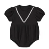AP Dress Shorts and Muslin Shirt 2024 Summer Kids Cotton Family Matching Series Boy Top and Pants Micro Elastic Fabric, #7303 6