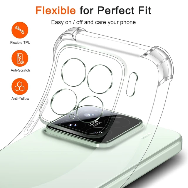 Xiaomi Transparent TPU Shockproof Case 4