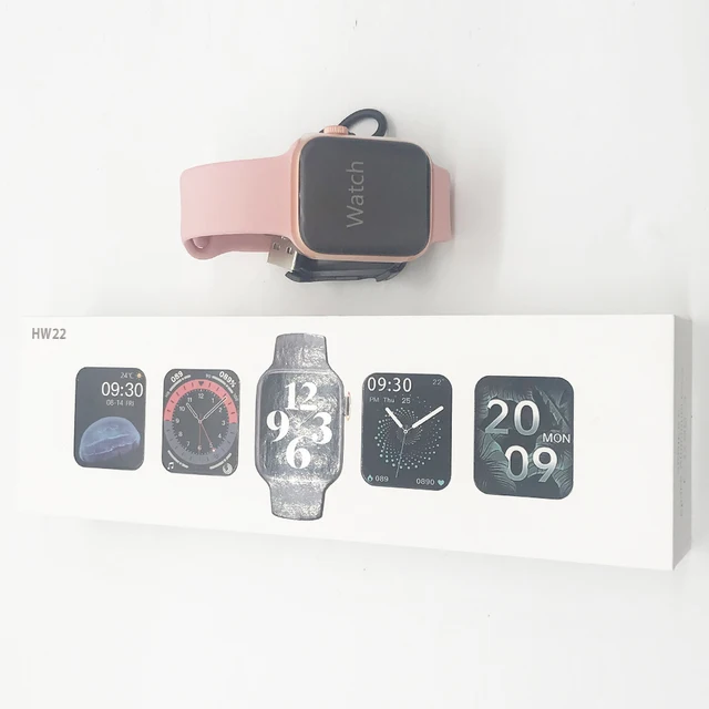 Original HW22 Lite Smart Watch 2022 44mm W37 Smartwatch ECG Heart Rate  Monitor Sport Clock PK IWO 8 Plus W37 W37PRO| | - AliExpress