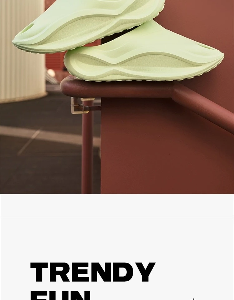 شباشب Xtep Starfall للذكور لصيف 2025 أحذية جديدة خفيفة الوزن غير رسمية قابلة للتنفس ونعل ناعم أحذية زغب مريحة 875219350001