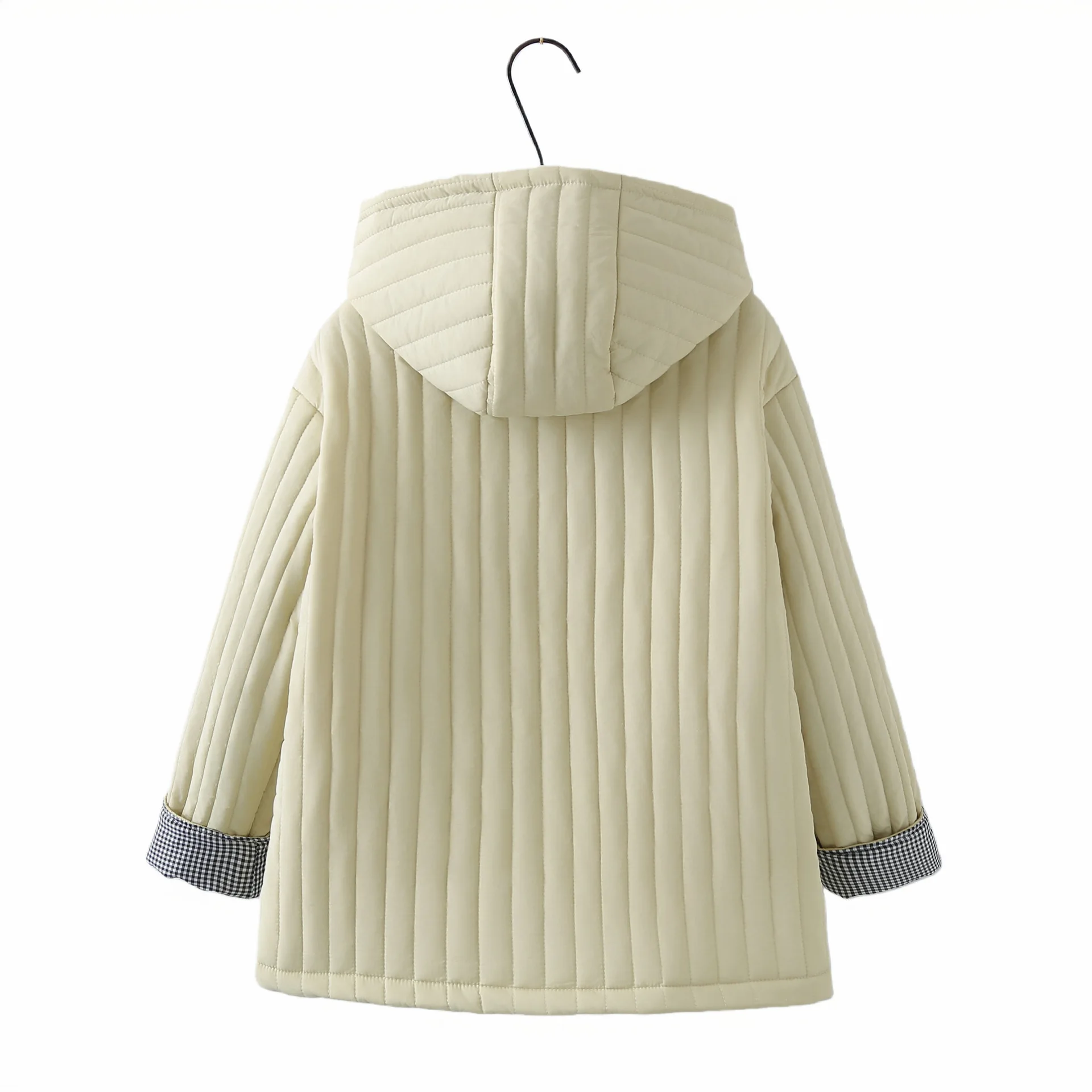 XXXXL Fashion Plus Size Women's Parkas 2025 Winter New Casual And Versatile Hooded Lightweight Padded Jacket Warm Coat 2521