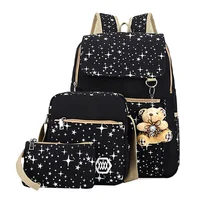 3pcs School Bags For Teenagers Girls Children School Backpacks Students Kids SchoolBag Set Travel Bag Rucksacks Mochila 2
