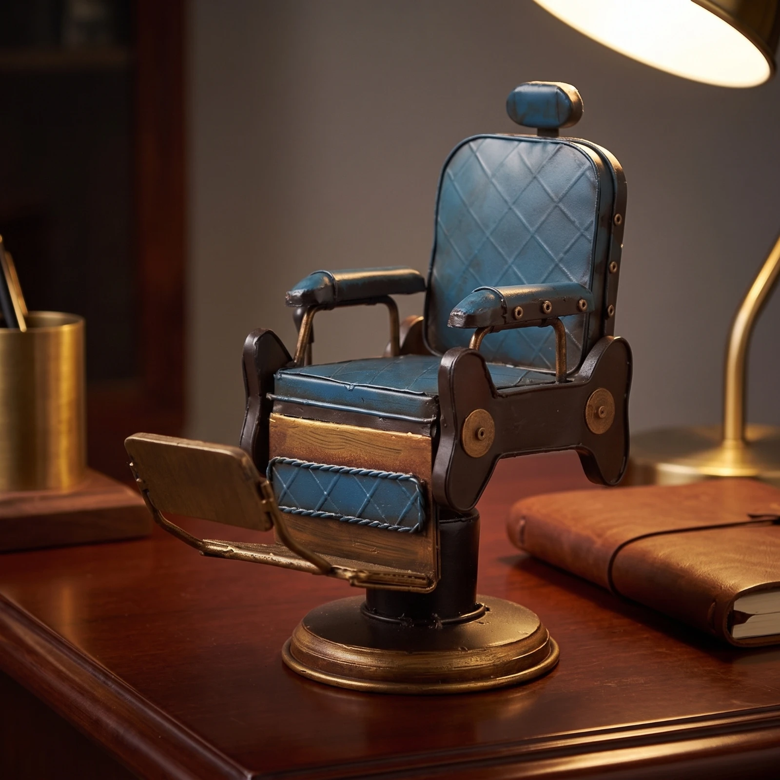 Sedia da Barbiere in Miniatura Retrò - immagine 3