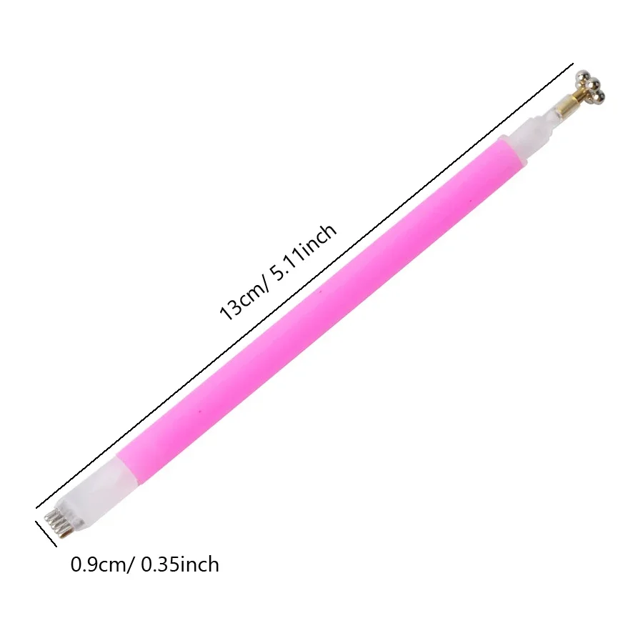 Double-Headed Nail Art Magnet Stick for Cat Eye Gel Polish 3D Line Strip Flowers Effect Professional & Home Use magnetic nail art tools cat eye nail tool magnetic nail tools