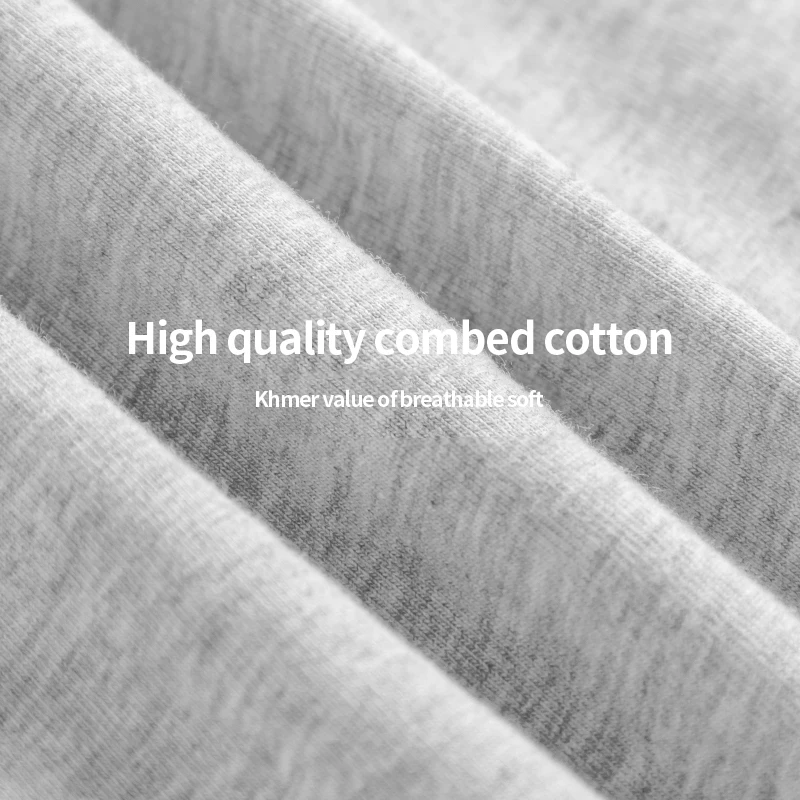 Nanjiren Men Underwear 3D Stereo Cropping Boxer Pure Cotton Solid Underpant Close Skin Breathable Soft Fashion 4pcs Male Panties