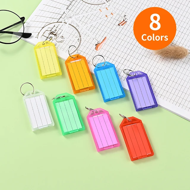 10-50 Pz/lotto Etichette Chiave In Plastica Resist... – Grandado - Foto 2