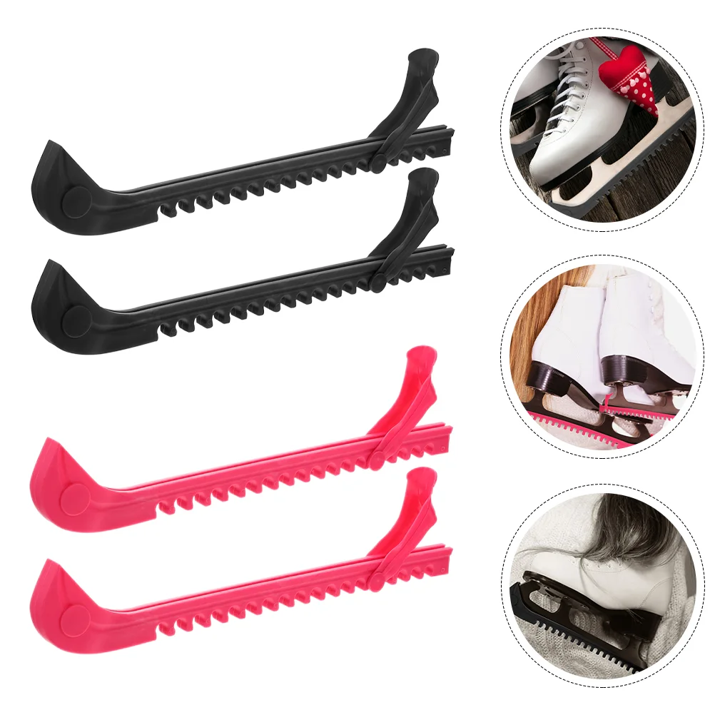 

2 Pairs Shoe Cover Skate Protector Child Skates for Kids Hockey Blade Covers Pxc