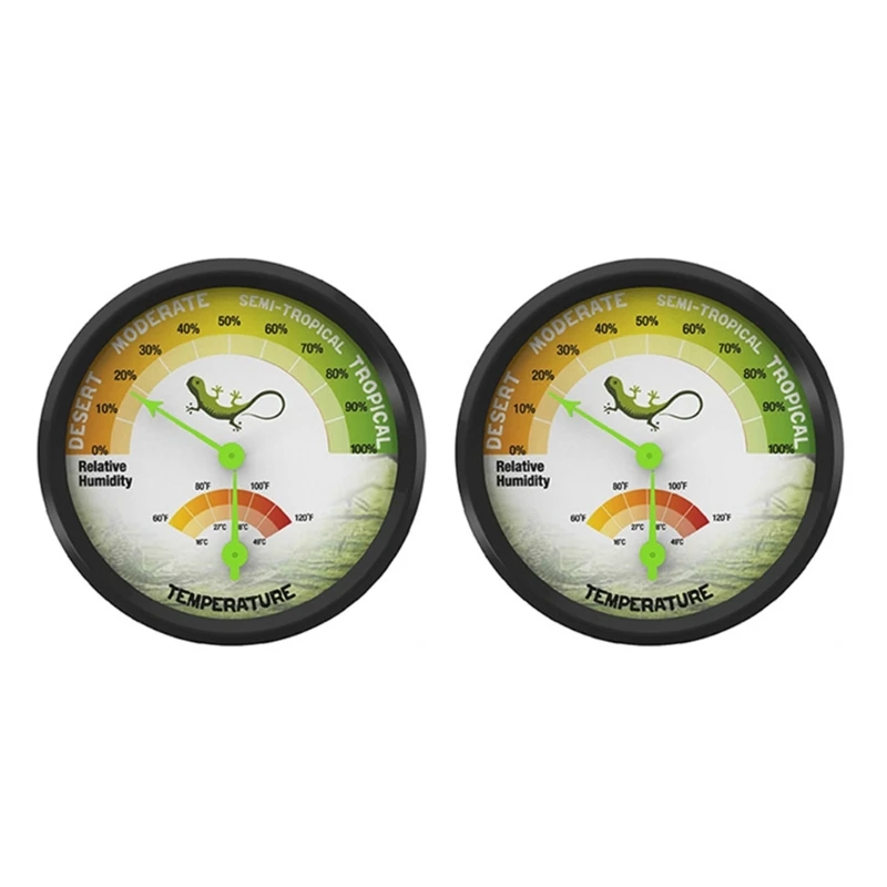 

Thermometer Hygrometer Humidity TemperatureDetector Pet Rearing Box Dialgauge DropShipping