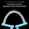 3 Colors Facial Hair Remover Safe Handheld Spring Roller Hair Mustache Hair Removal Skin Care Massage Beauty Hair Removal Tool 4