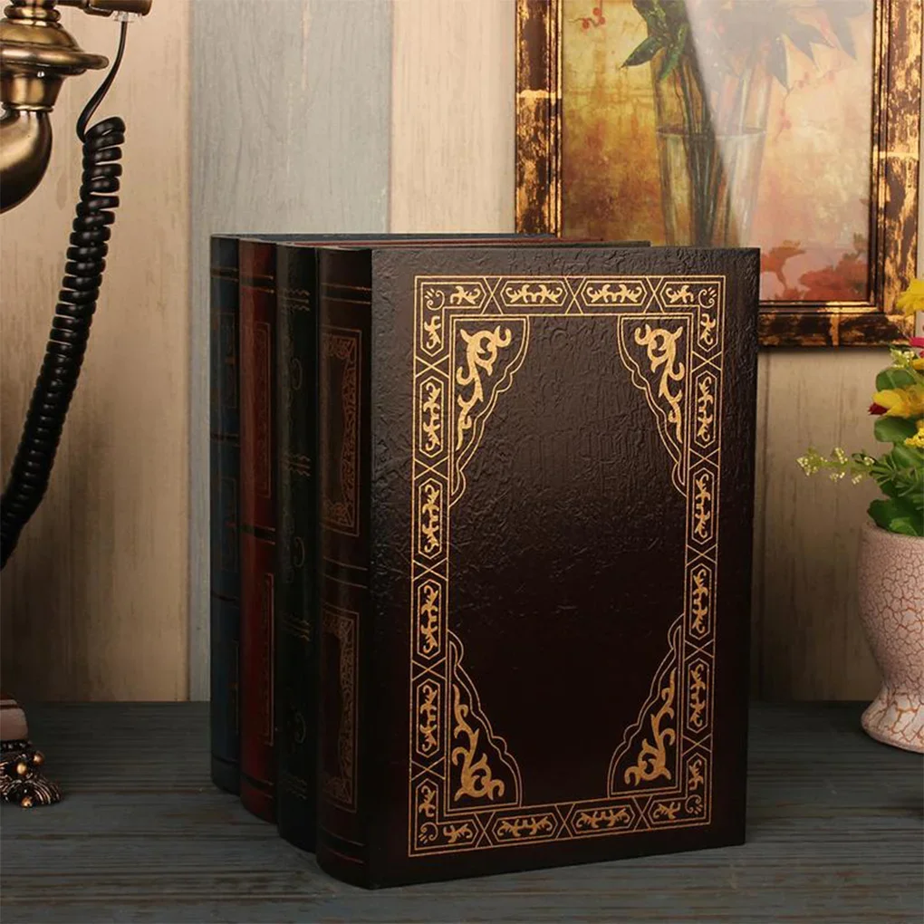 Retro Fake Book Storage Box 6