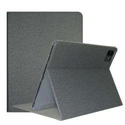 Premium Flip Book Cover with TPU Soft Back for Artpad Pro  12.7inch (Gray)