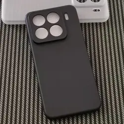 Matting Frosted Ultra Slim TPU Gel Phone Case - Matte Series for Xiaomi 14 Ultra (Black)