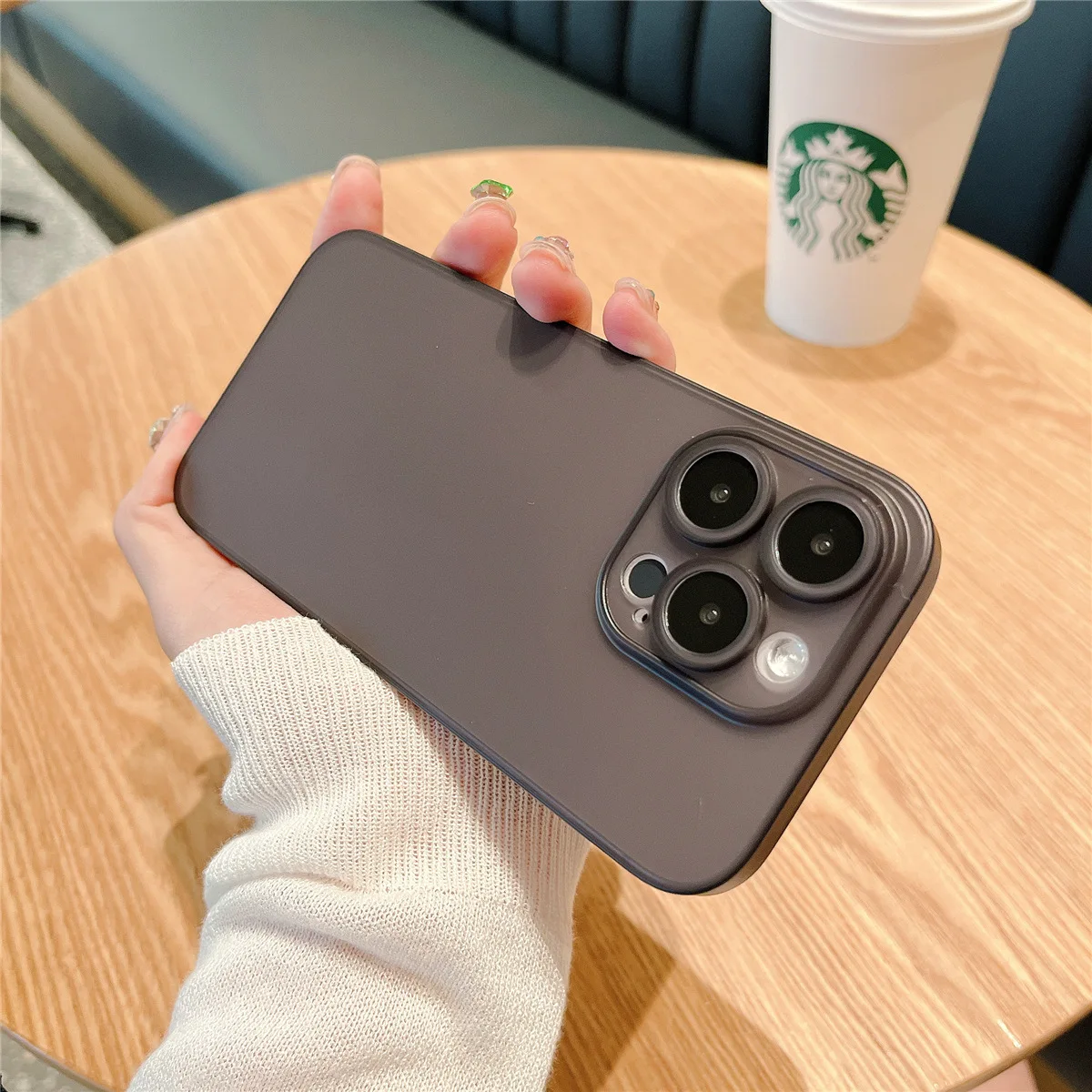 Ультратонкий полипропиленовый чехол Fundas для iphone 13 14 15 16 11 12 ...