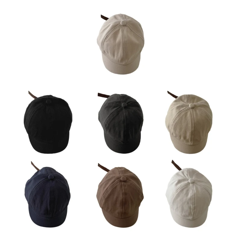 

RIRI Child Cotton Baseball Hats Simple & Fashionable Designing Hat Lightweight Sun Protections Hat Comfortable Wearing Gift