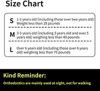 GHORTHOUD Kids O/X Leg Posture Corrector Brace Knees Valgus Straighten Bow-legged Correction Braces Adjustable 2