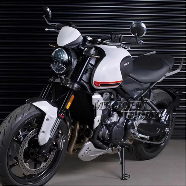 Motorcycle CNC Handlebar Handle Bar Rearview Side Mirrors Bar End Mirror Kit For Street Trident 660 Bobber T120 Daytona 660 675