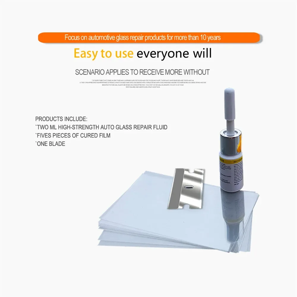 Car Window Repair Kit Cracked Glass