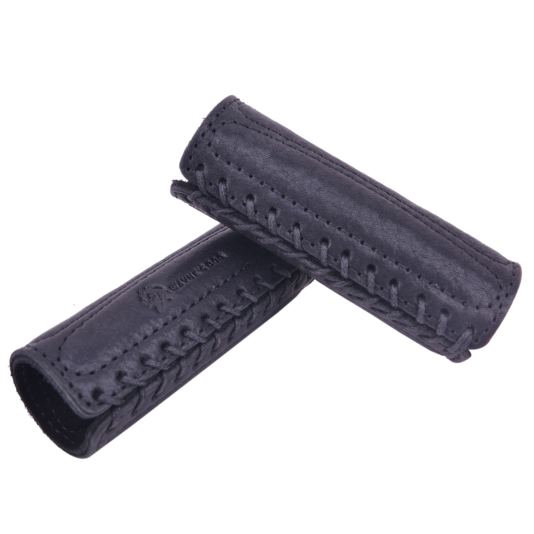 Lot De 2 Poignées De Guidon De Moto En Cuir, Accessoires De Modification (bordeaux) | Leroy Merlin