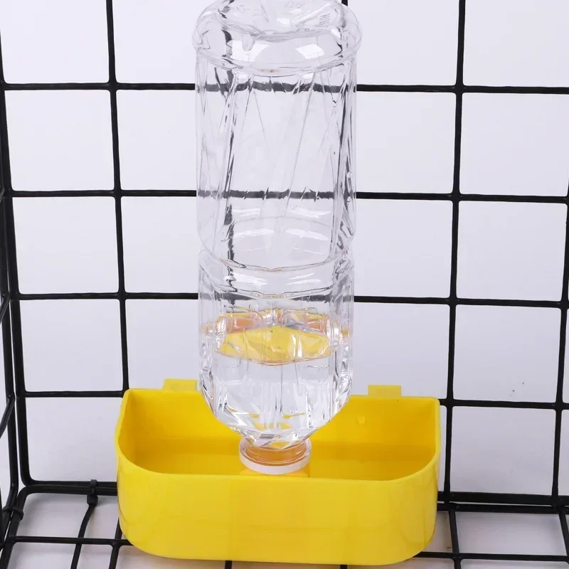 Bird Feeder Water Bottle Drinking Cups Automatic Water Dispenser for Quails Chicken Parrot Pigeons