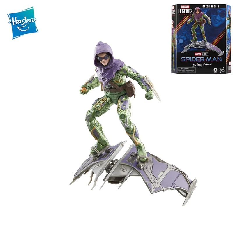 

In Stock Hasbro Marvel Legends SpiderMan GREEN GOBLIN 6inch PVC Anime Figure Action Figures Model Toys