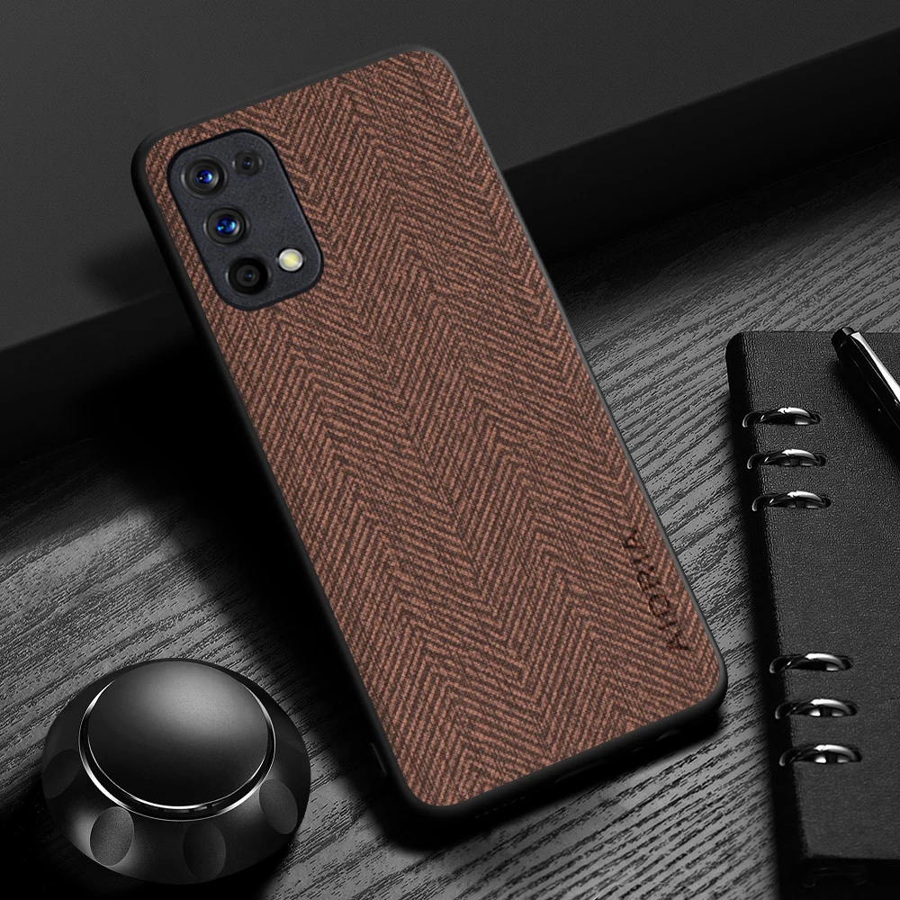 Elegant Leather Wood Grain Design Case - Simple, Lightweight, Durable Protection